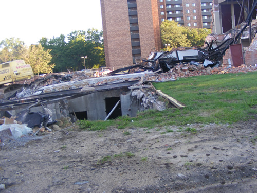 Wayne Theatre - Demolition